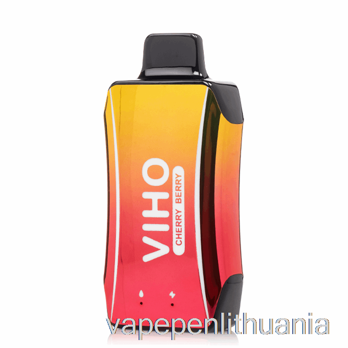 Viho Turbo 10000 Vienkartinis Vyšnių Uogų Vape Skystis